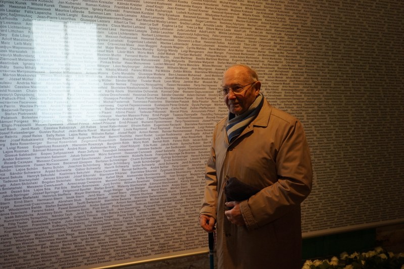 Wand der Namen - Gedenkfeier - Bernard Maingot.JPG